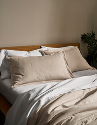 Taies d’oreiller — doux-Wash coton matelassé