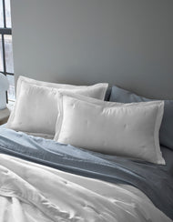 Taies d’oreiller — doux-Wash coton matelassé