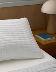 Taies d’oreiller — Bamboo jersey matelassé