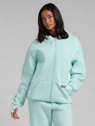 Sweat à capuche — Explorer voyage zippé – Mega