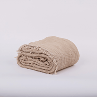 Couvre-lit — Joy | Four Layered froissé Muslin