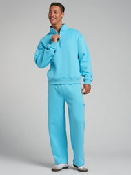 Sweat à capuche — Neon Basic col zippé col montant