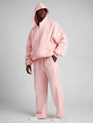 Sweat à capuche — Pastel zippé – Mega