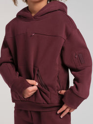 Sweat à capuche enfant — Explorer voyage