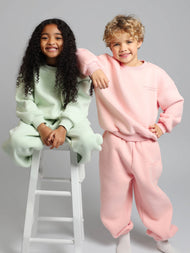 Sweat enfant — Pastel col rond