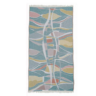 Couverture de plage — Urla 100 % coton turc et