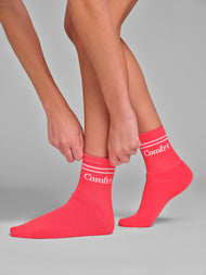 Chaussettes — rayure Trim Ankle