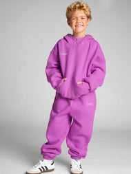 Sweat à capuche enfant — Édition VIP Cloud zippé