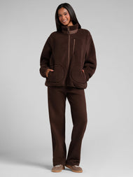 Veste — Teddy zippé