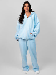 Sweat à capuche — Pastel zippé – Mega
