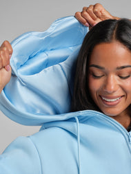 Sweat à capuche — VIP Airplane Mode voyage zippé – Mega