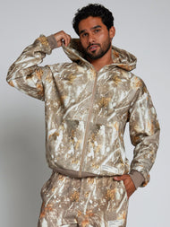 Sweat à capuche — Camo zippé – Mega