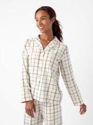 Haut de pyjama femme — Farmhouse manches longues