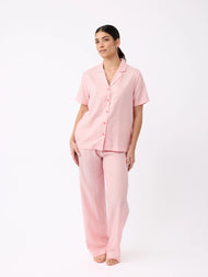 Pantalon de pyjama femme — tissage doux