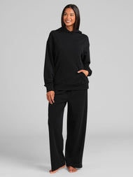 Pantalon — Luxe éponge léger coupe droite