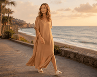 Tunique de plage — V col Loose