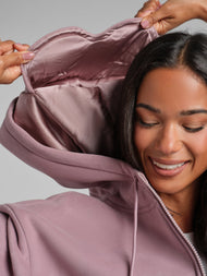 Sweat à capuche — VIP Airplane Mode voyage zippé – Mega