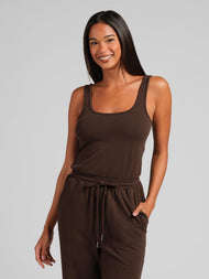 Pantalons et ensembles — Luxe éponge Jumpsuit