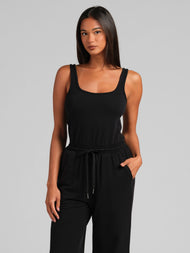 Pantalons et ensembles — Luxe éponge Jumpsuit