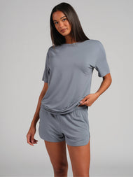 Short — Cloud détente Curved Hem