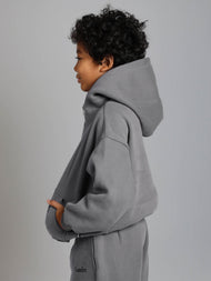 Sweat à capuche enfant — Cloud zippé