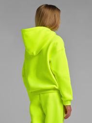 Sweat à capuche enfant — Neon Minimalist