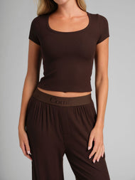 T-shirt — Slinky côtelé Baby