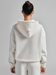 Sweat à capuche — Basic court zippé