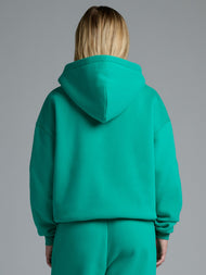 Sweat à capuche — Basic court zippé