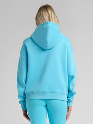 Sweat à capuche — Neon Basic court zippé
