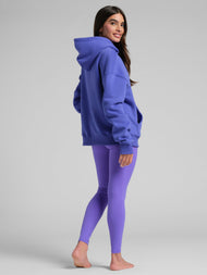Sweat à capuche — Neon Basic court zippé