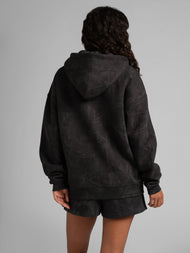 Sweat à capuche — Camo court zippé