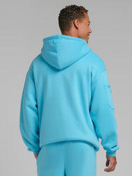 Sweat à capuche — Neon Airplane Mode zippé – Mega