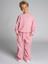 Pantalon de jogging enfant — gaufré