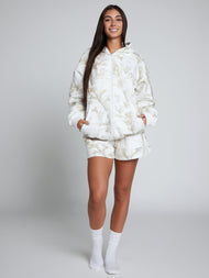 Sweat à capuche — Camo zippé – Mega