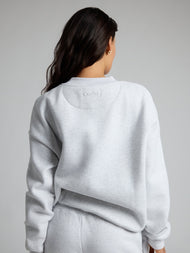 Sweat à capuche — Basic court col rond