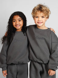 Sweat enfant — Signature col rond