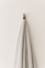 Serviette de bain — côtelé éponge