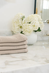 Carrés de toilette — gaufré