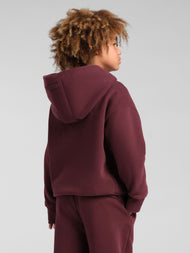 Sweat à capuche enfant — Explorer voyage zippé