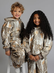 Sweat à capuche enfant — Camo