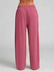 Pantalon — Luxe éponge léger coupe droite