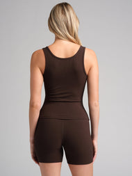 Débardeur — côtelé Contour longueur taille lot de 3