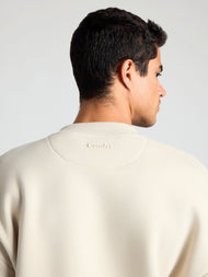 Sweat à capuche — Basic court col rond