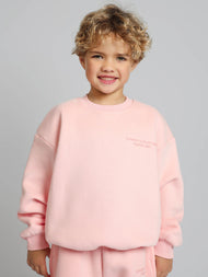 Sweat enfant — Pastel col rond