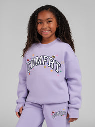 Sweat enfant — Varsity Applique col rond