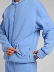 Sweat à capuche — Explorer voyage zippé – Mega