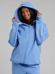 Sweat à capuche — Explorer voyage zippé – Mega