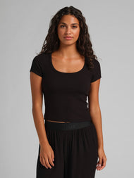 T-shirt — Slinky côtelé Baby