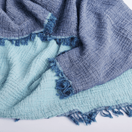 Couvre-lit — Joy | Four Layered froissé Muslin